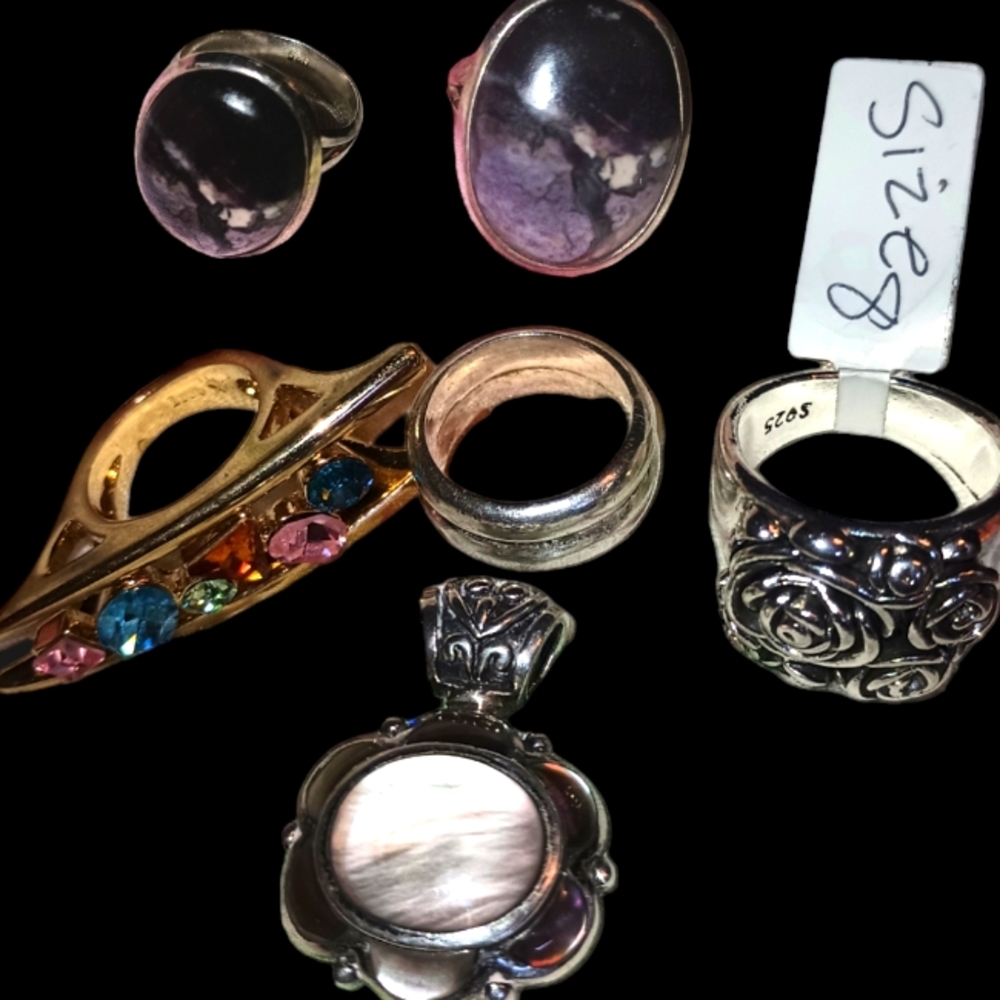 Lot of stamped jewelry